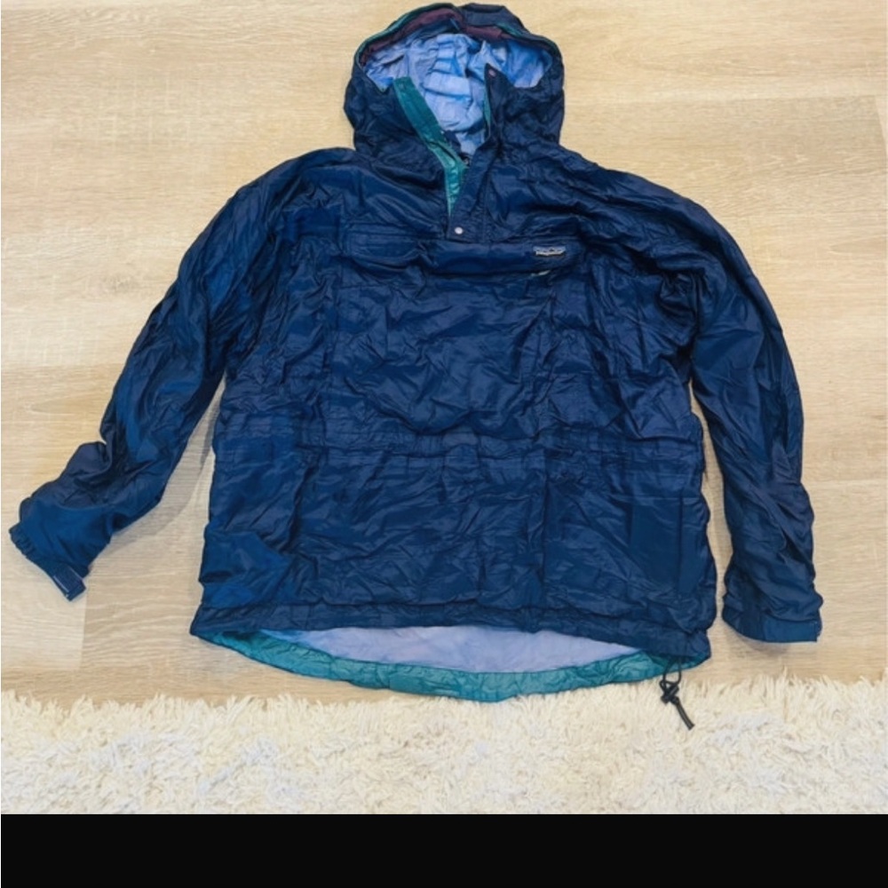Vintage Patagonia pullover rain shell
